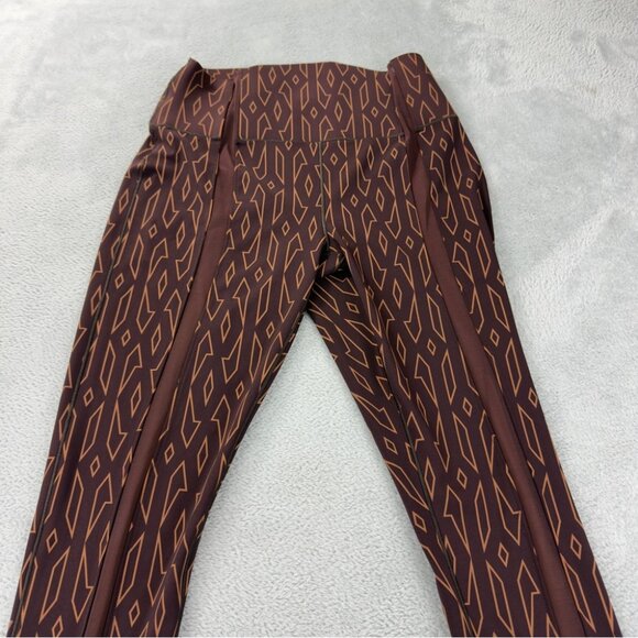 Adidas x Ivy Park Women's Size Large Monogram Sheer Panel Tights/Leggings - Picture 9 of 10